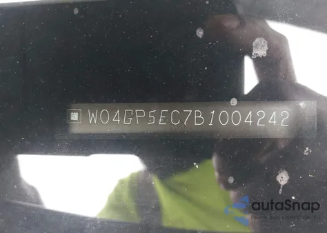 2011 Buick Regal Cxl Russelsheim z USA, uszkodzony, nr VIN W04GP5EC7B1004242